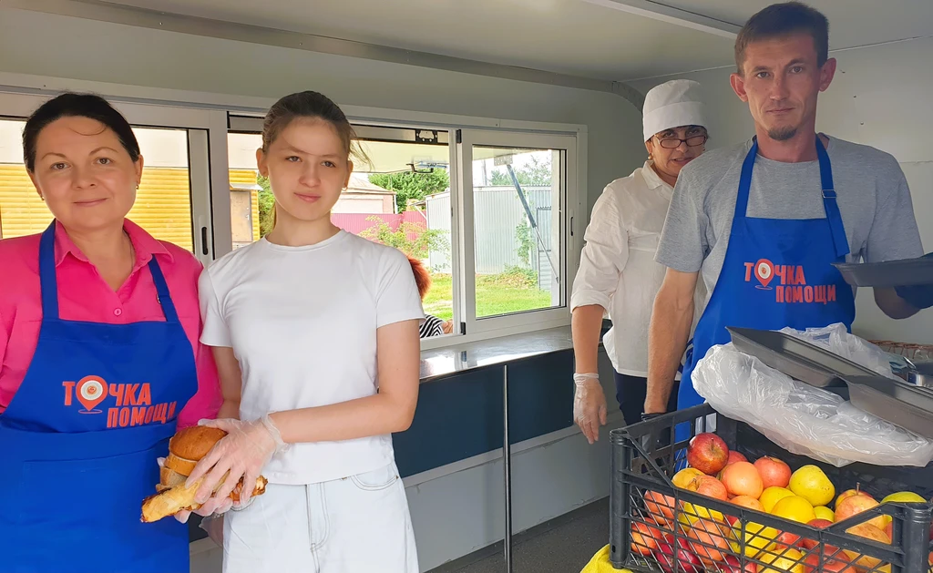 Мобильная столовая: тепло и помощь нуждающимся